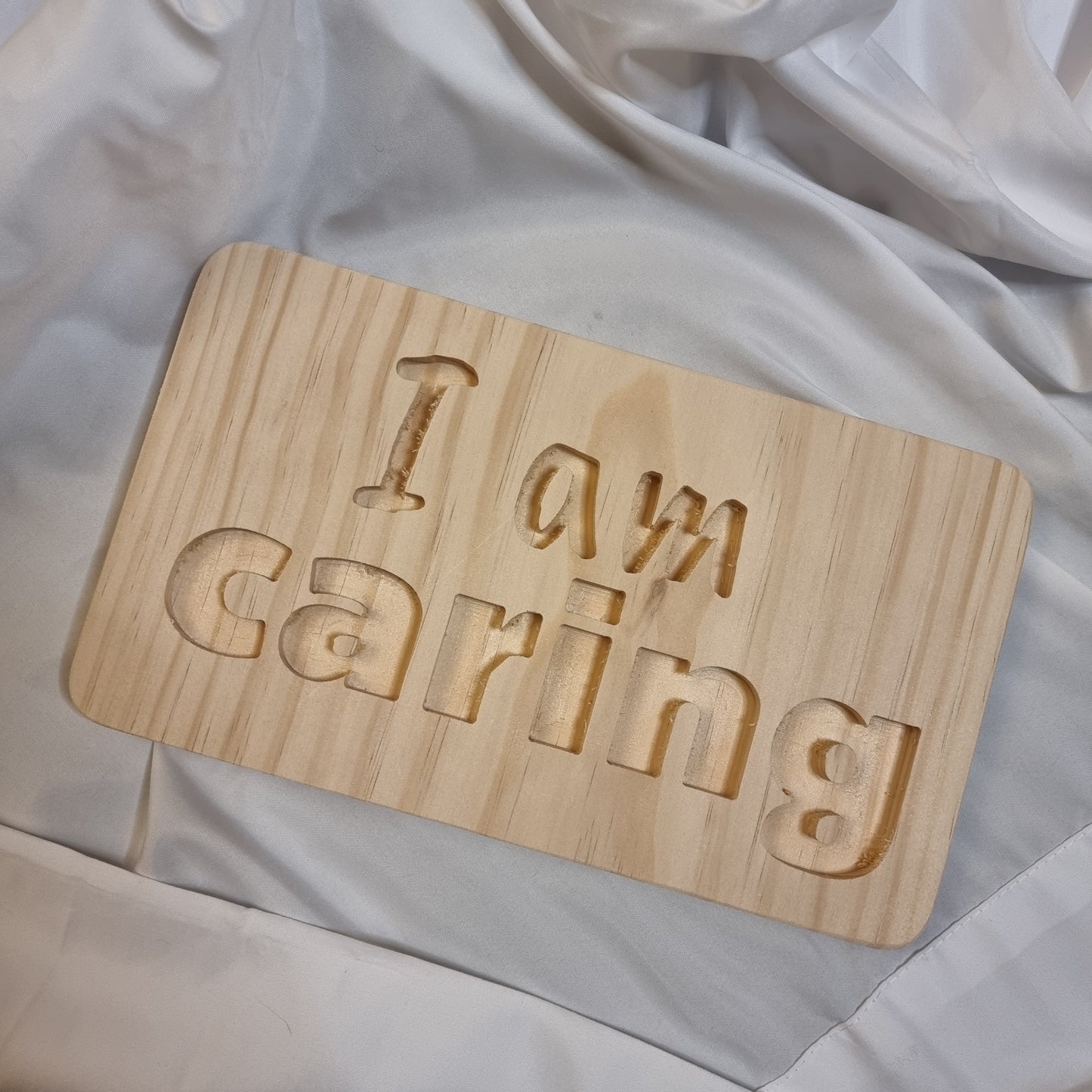 "I am caring" - Affirmation Board